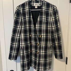Vintage Plaid Women's Coat/Blazer